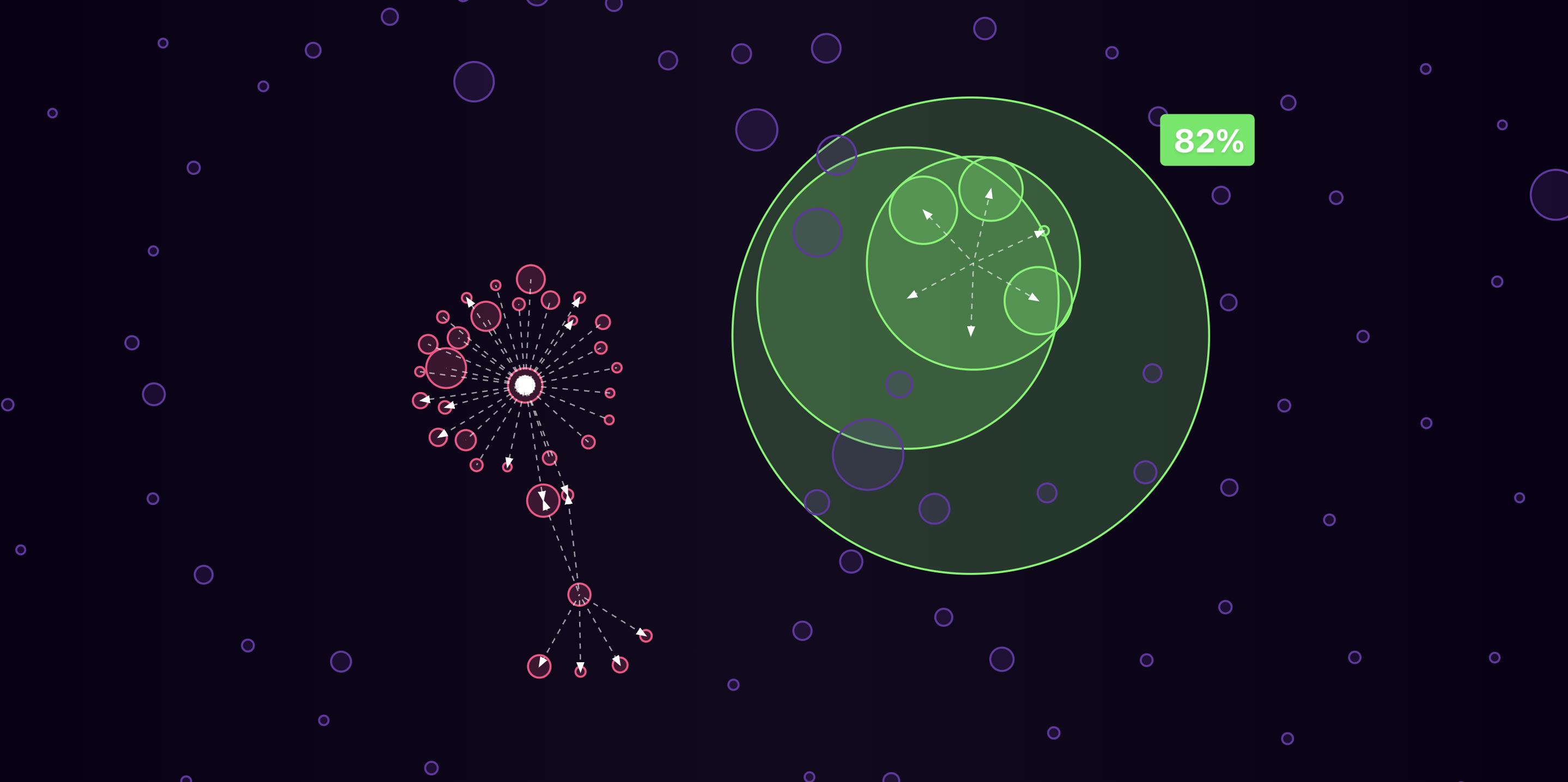 Libra bubble map preview